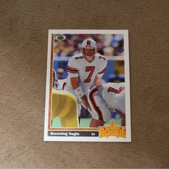 Browning Nagle #11 Football Card - Picture 1 of 2